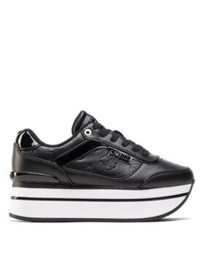 Guess Sneakersy Hansin FL5HNS PEL12 Czarny