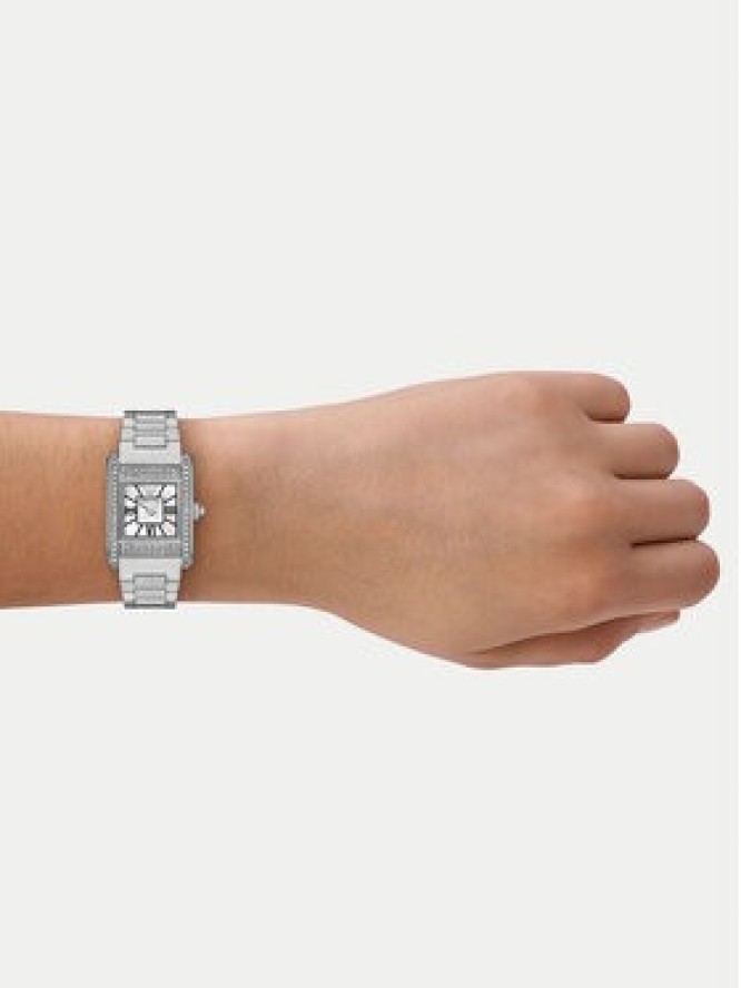 Emporio Armani Zegarek Mini Genni AR11662 Srebrny