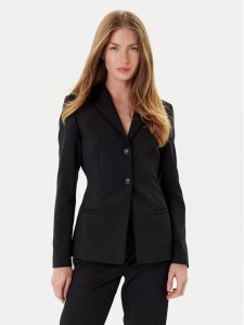 HUGO Marynarka Alirani 50542616 001 Czarny Regular Fit