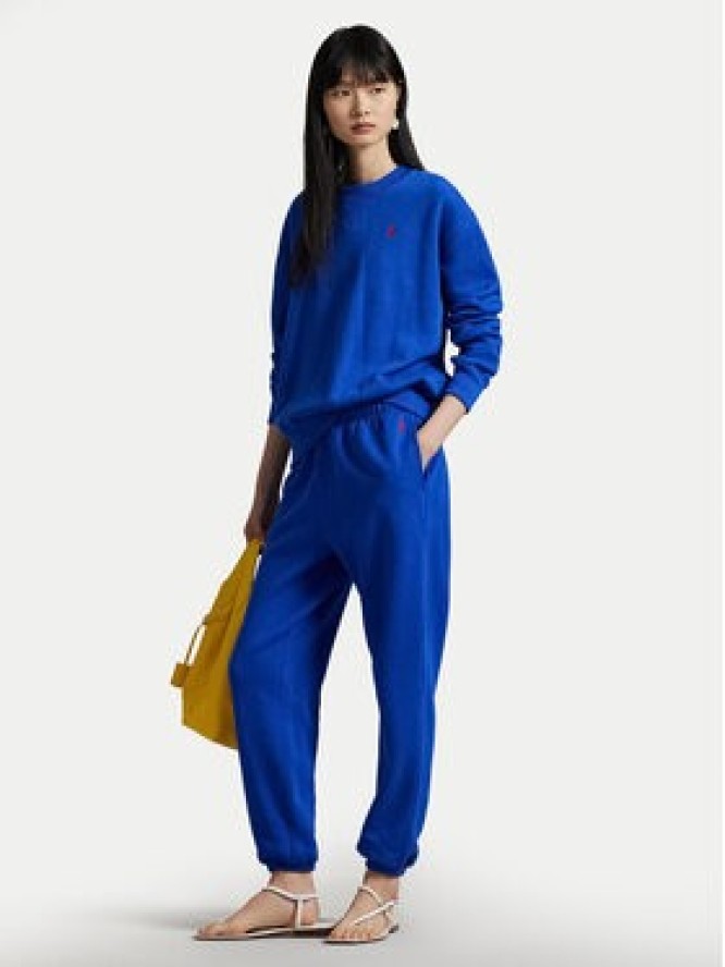 Polo Ralph Lauren Spodnie dresowe 211971700006 Niebieski Tapered Fit