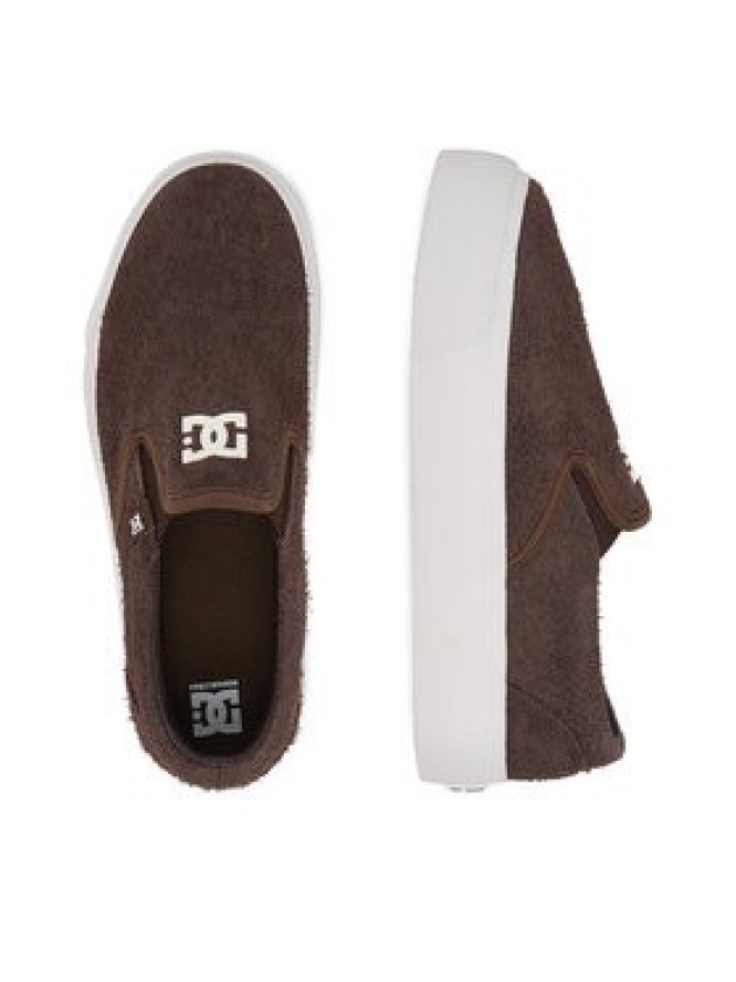 DC Shoes Tenisówki CEO-LEA-ZL-0011 Brązowy ciemny