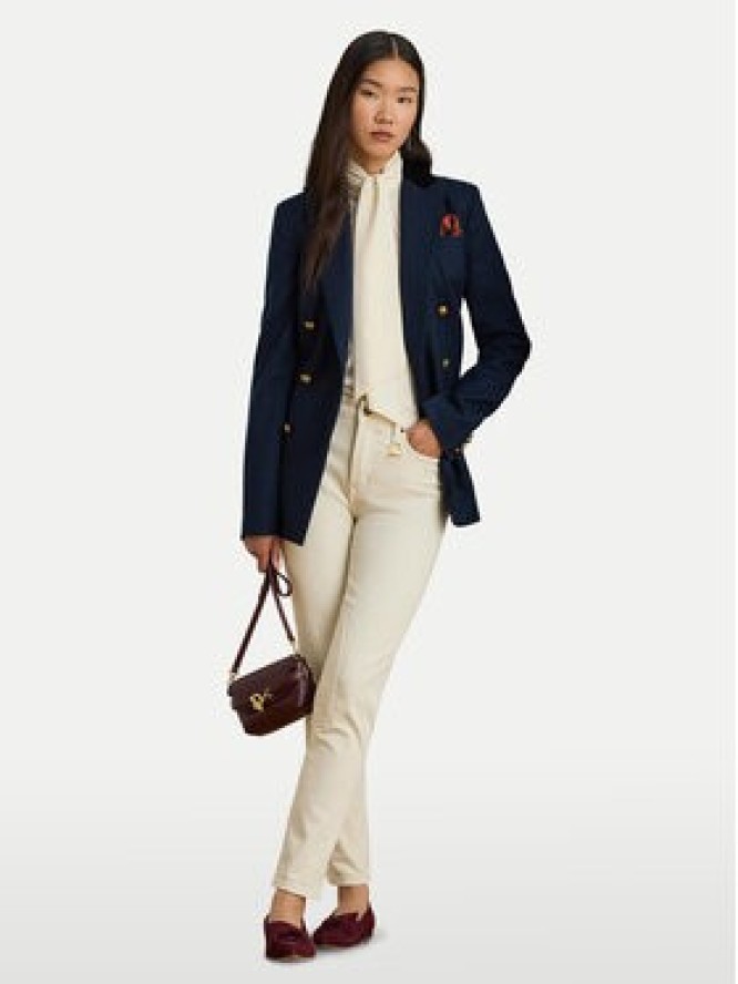 LAUREN RALPH LAUREN Koszula 200P14083001 Beżowy Relaxed Fit