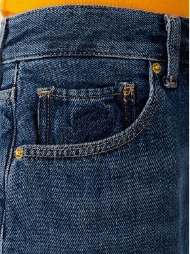 Tommy Hilfiger Szorty jeansowe WW0WW48597 Niebieski Relaxed Fit