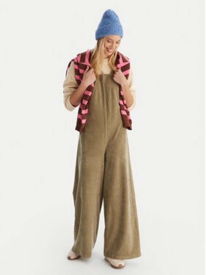 Roxy Ogrodniczki Best Daze ERJKO03009 Zielony Regular Fit