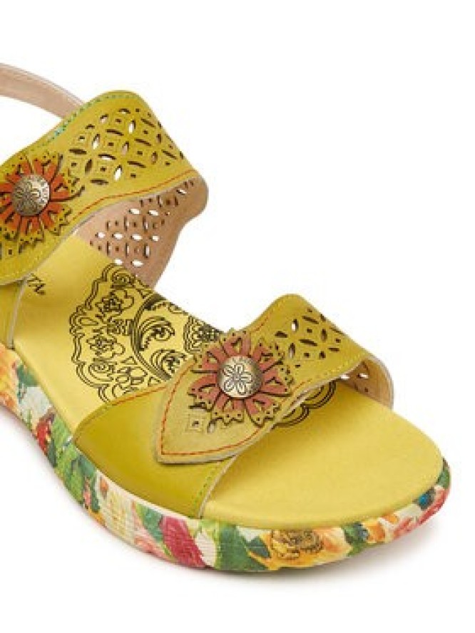 Laura Vita Sandały Sanao 53 Zielony