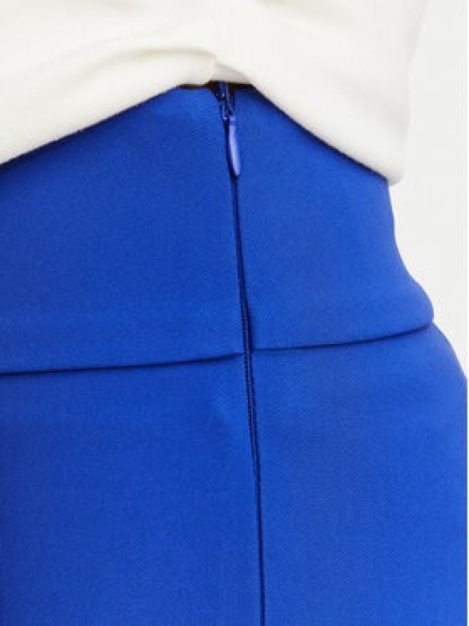 Rinascimento Spodnie materiałowe CFC0130140003 Niebieski Flare Fit
