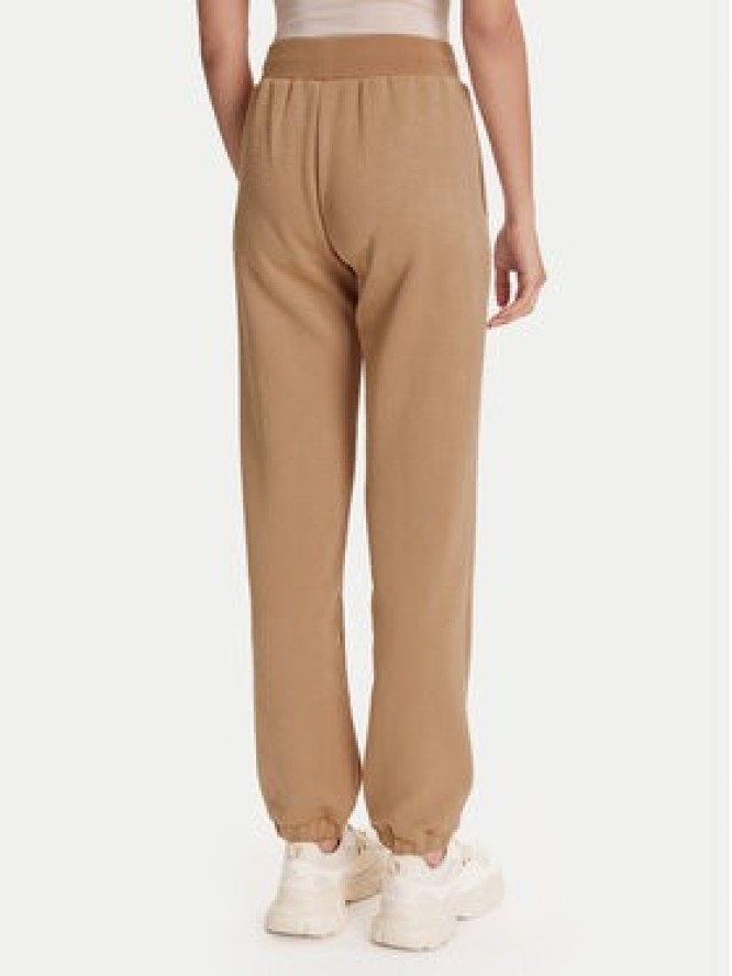 Guess Spodnie dresowe V5YB06 KBSL2 Beżowy Regular Fit