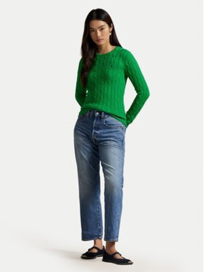 Polo Ralph Lauren Sweter 211971869011 Zielony Slim Fit