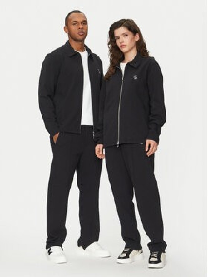 Filling Pieces Spodnie materiałowe Unisex Coach 7613397 Czarny Regular Fit