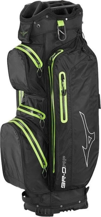 Torba golfowa Mizuno BR DRI wodoodporna – torba stojąca – czarna