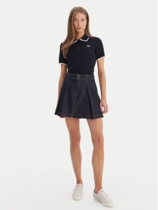 Lacoste Polo AF9430 Granatowy Regular Fit