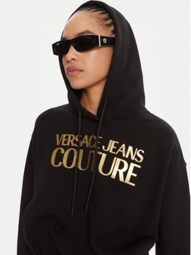 Versace Jeans Couture Bluza 79HAIT02 CF01T Czarny Regular Fit