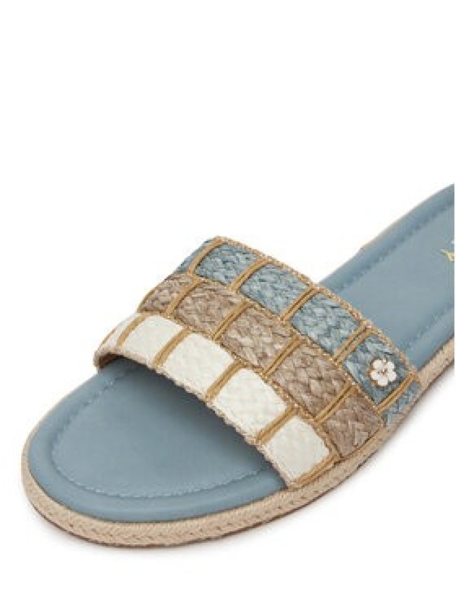 Roxy Espadryle E6018-5 Niebieski