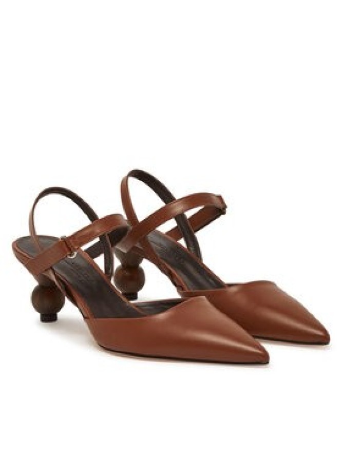 Weekend Max Mara Czółenka 2515521035600 Brązowy