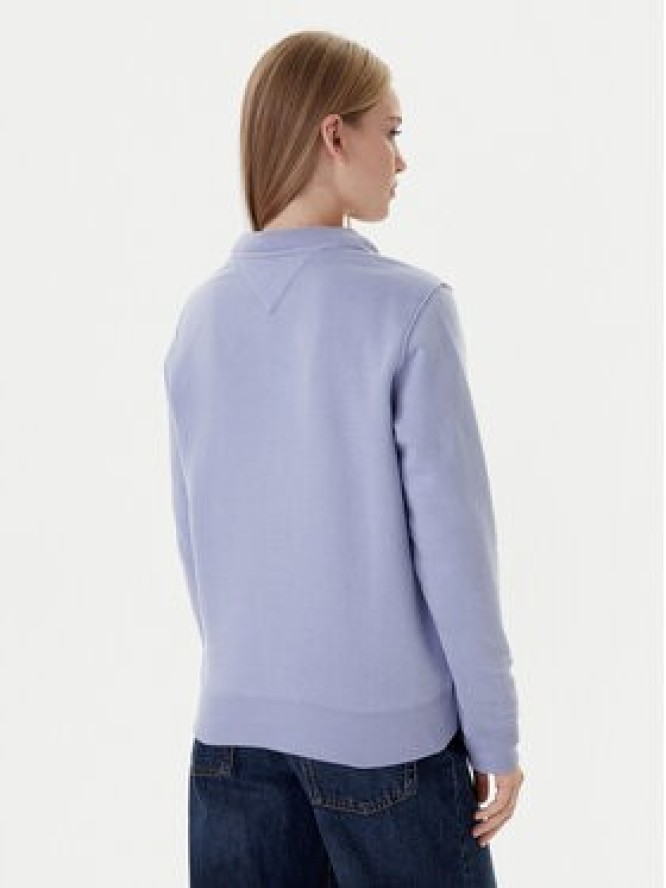 Tommy Jeans Bluza Flag DW0DW19959 Niebieski Regular Fit