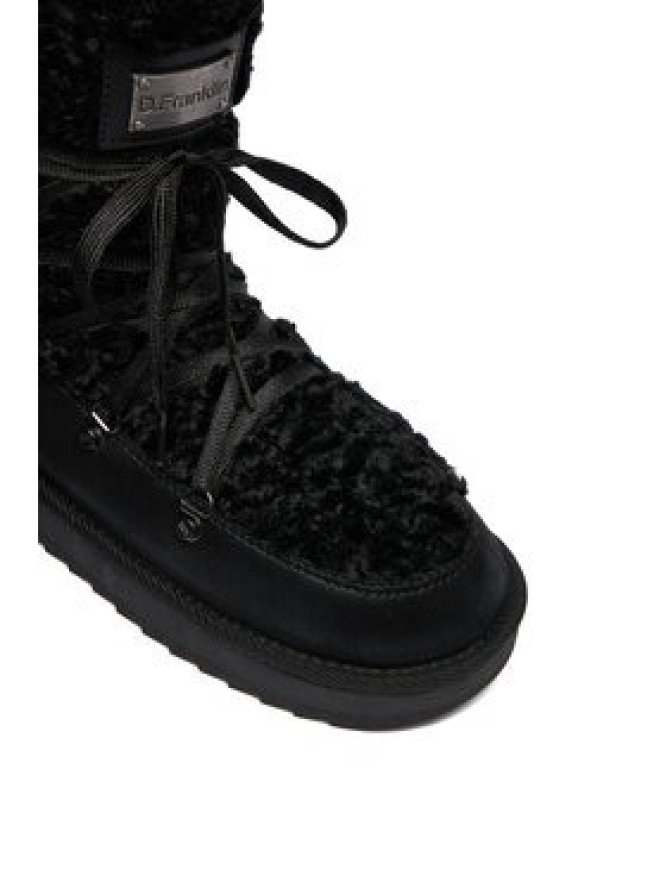 D.Franklin Śniegowce DFSH370004 Czarny