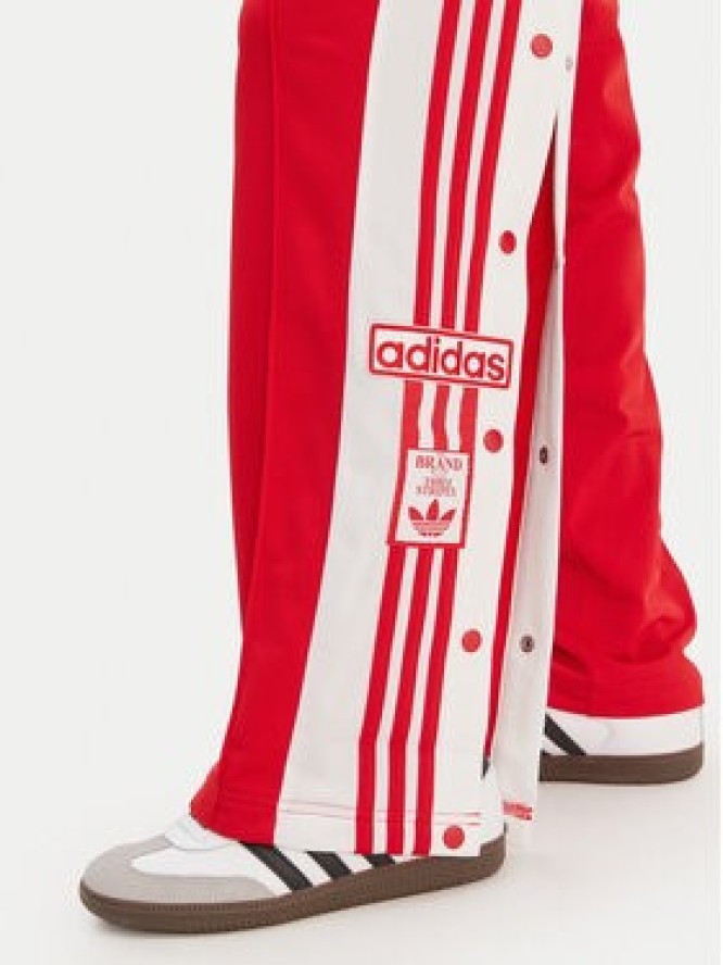 adidas Spodnie dresowe Adibreak KD6324 Czerwony Loose Fit