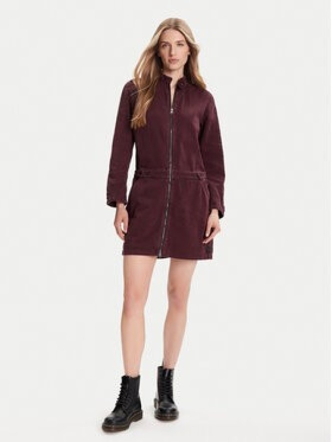 G-Star Raw Sukienka jeansowa Moto D27009-E078 Fioletowy Relaxed Fit