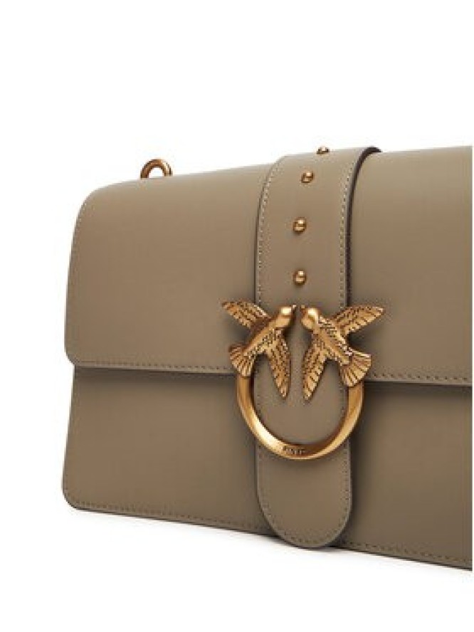 PINKO Torebka Love One Classic ST.CL Al 25-26 PLTT 105857 A0F1 Szary