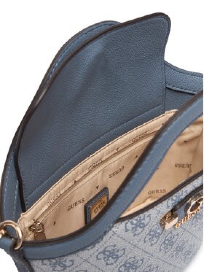 Guess Torebka Lindsey Mini HWSG97 49750 Niebieski