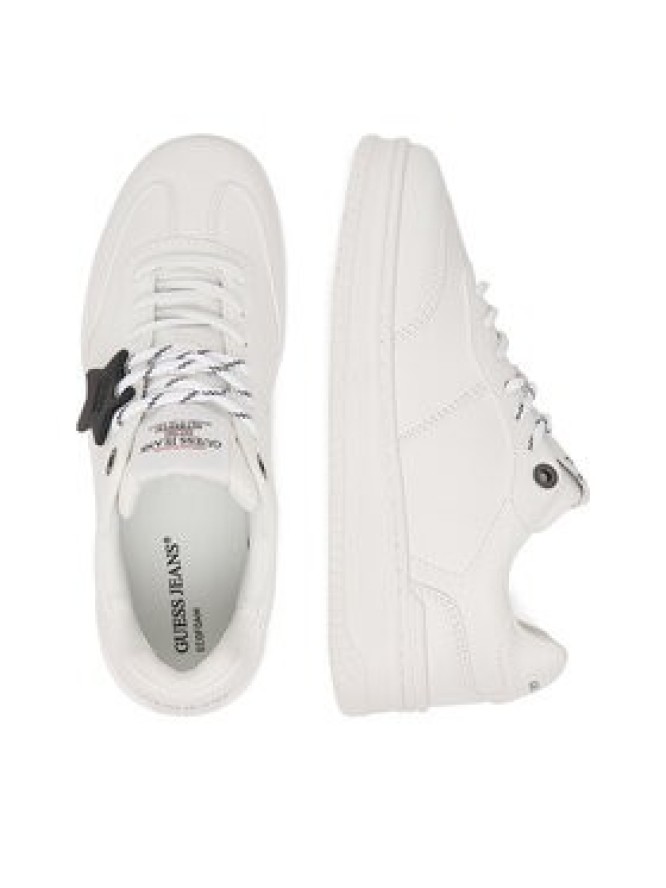Guess Jeans Sneakersy EO-GSJ120 Kremowy