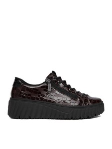 Rieker Sneakersy CEO-N2555-25 Brązowy ciemny