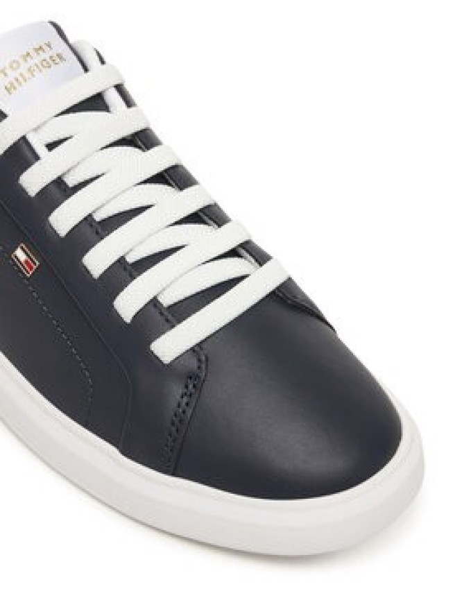 Tommy Hilfiger Sneakersy Icon Court Light Weight FW0FW08948 Granatowy