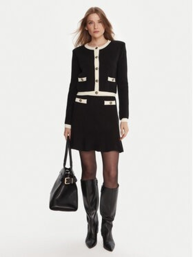 Gaudi Spódnica mini 521FD73005 Czarny Regular Fit