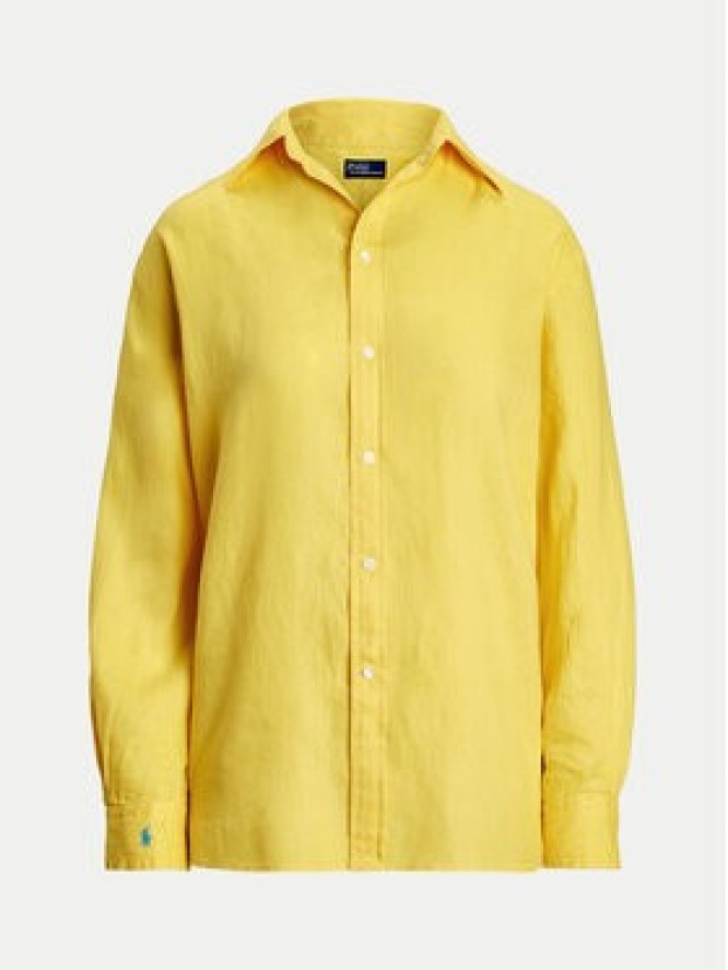 Polo Ralph Lauren Koszula 211970730 Żółty Classic Fit