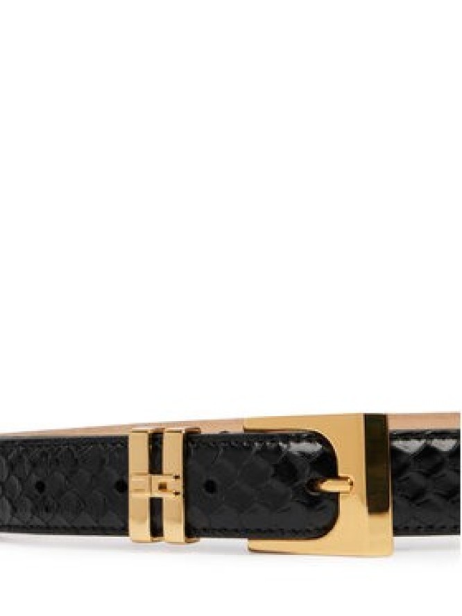 Elisabetta Franchi Pasek Damski CT-63S-67E2-V165 Czarny