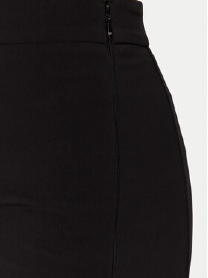 Elisabetta Franchi Spódnica mini GO-071-51E2-V340 Czarny Regular Fit