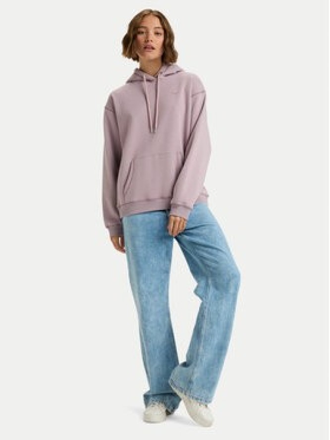 Roxy Bluza Surf Stoked Brushed ERJFT05046 Fioletowy Regular Fit