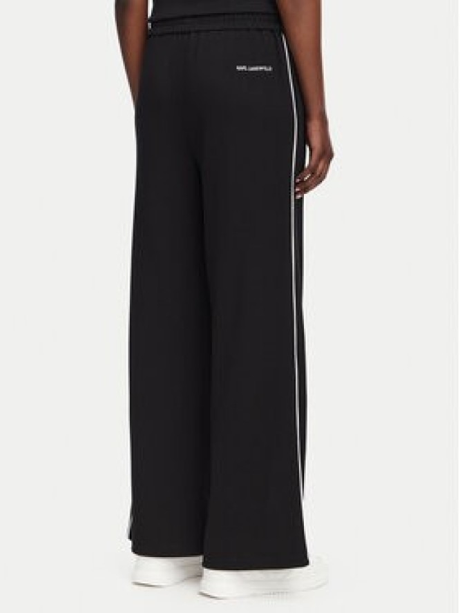 KARL LAGERFELD Spodnie dresowe B3W10045 Czarny Regular Fit