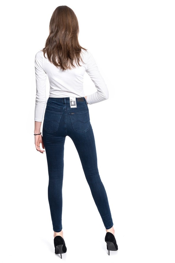 DAMSKIE SPODNIE JEANSOWE LEE IVY SUMMER NIGHT L32EFGVY 112107391