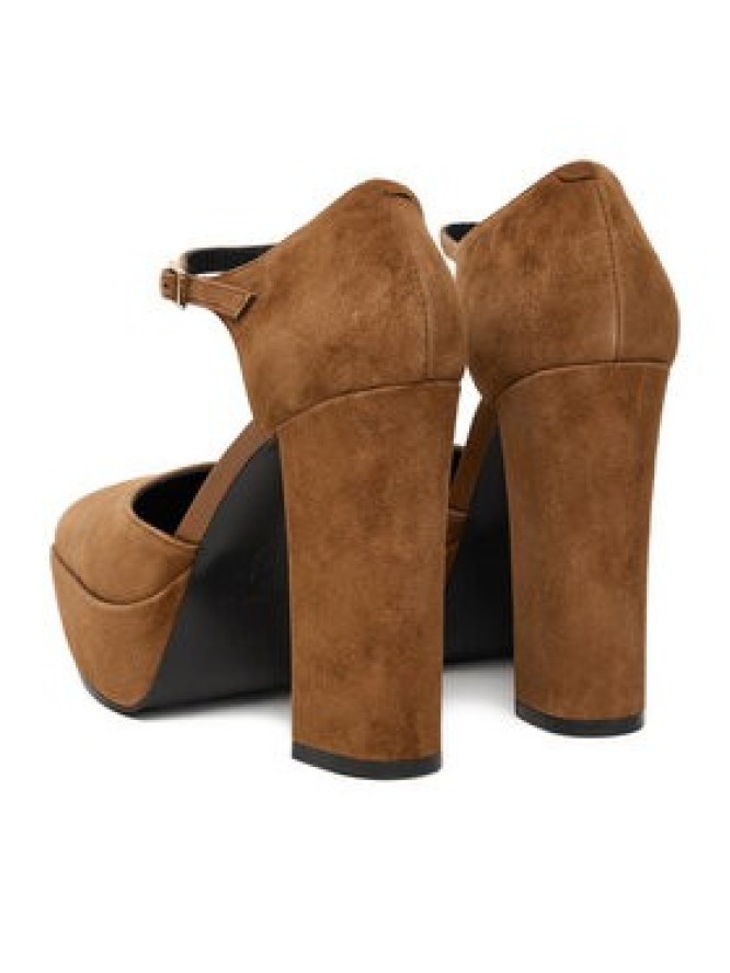 Eva Minge Czółenka EO-NIKI-E340-70H Brązowy