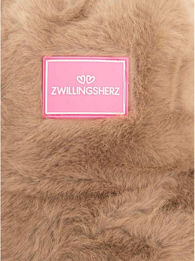 Zwillingsherz Kapelusz w kolorze beżowym rozmiar: onesize