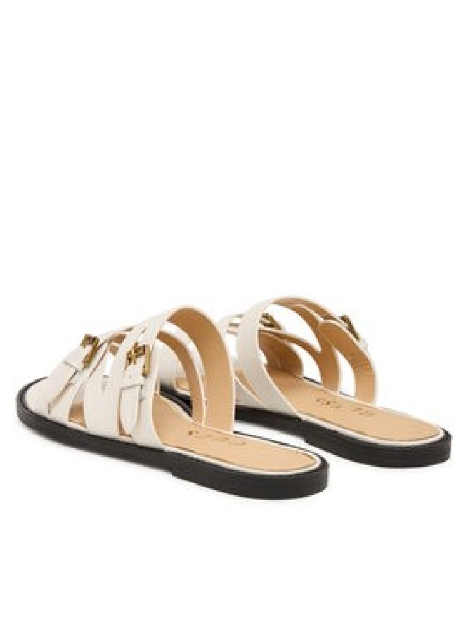 Guess Klapki FLJGRY LEA03 Biały