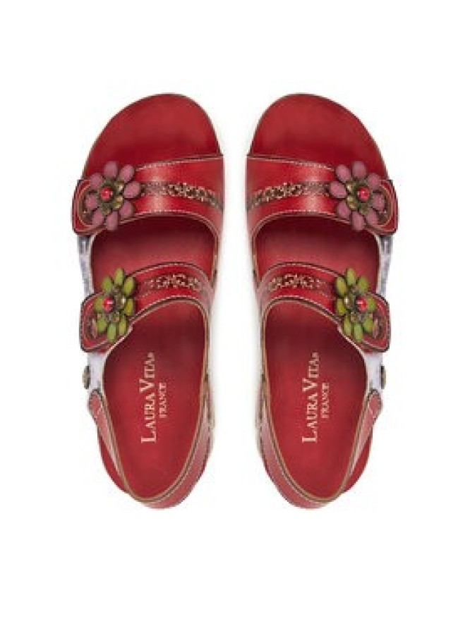 Laura Vita Sandały Dorry 16 Czerwony