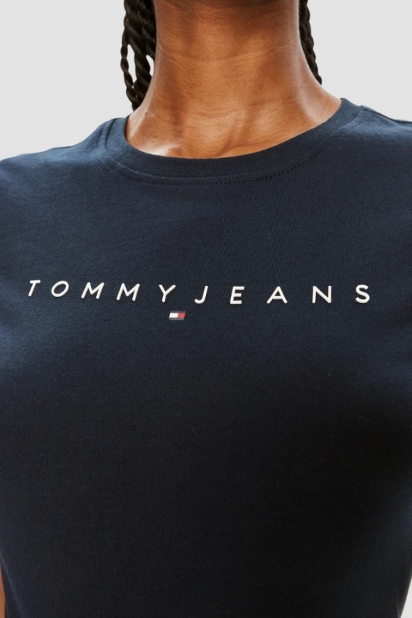 TOMMY JEANS Granatowy damski t-shirt, Rozmiar S