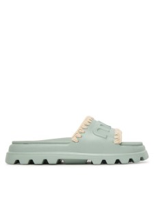 Mou Klapki MU.SW661000N Zielony