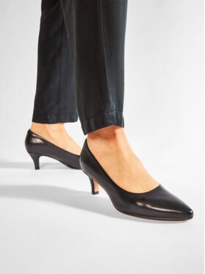 Clarks Półbuty Linvale Jerica 261372084 Czarny
