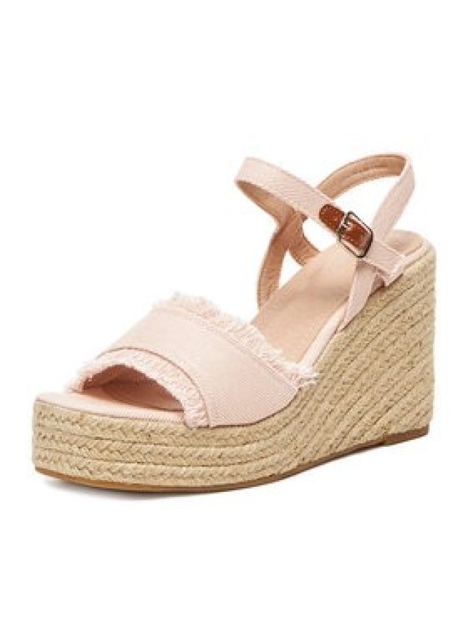 DeeZee Espadryle E0822-4A Różowy