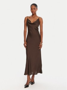 Guess Sukienka codzienna W5GK85 WH9C2 Brązowy Regular Fit