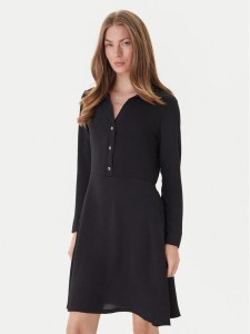 Morgan Sukienka koszulowa 251-RBREST Czarny Regular Fit