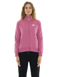 Bluza z bawełna z zamek błyskawiczny na co dzień