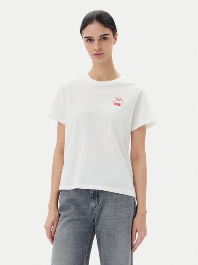 JDY T-Shirt Daisy 15348400 Biały Regular Fit