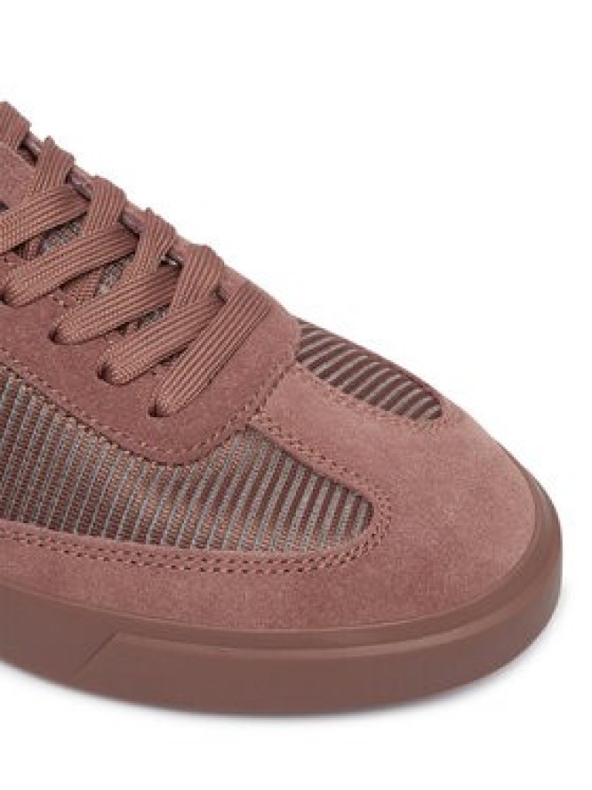 Calvin Klein Sneakersy Low Pro Cupsole Wt Striped Ny HW0HW03270 Brązowy