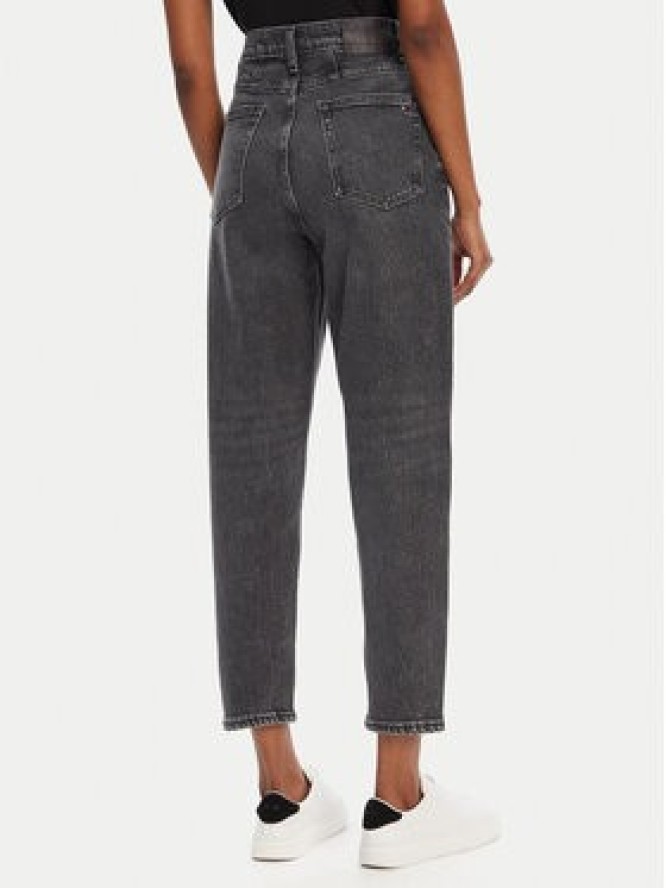 Tommy Jeans Jeansy DW0DW21373 Szary Mom Fit