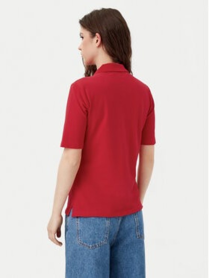 Tommy Hilfiger Polo 1985 WW0WW43224 Czerwony Regular Fit