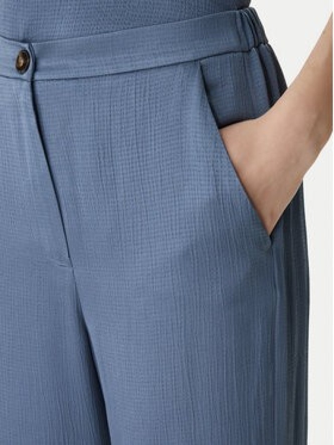Marella Spodnie materiałowe Robinia2 2615131281 Granatowy Straight Fit